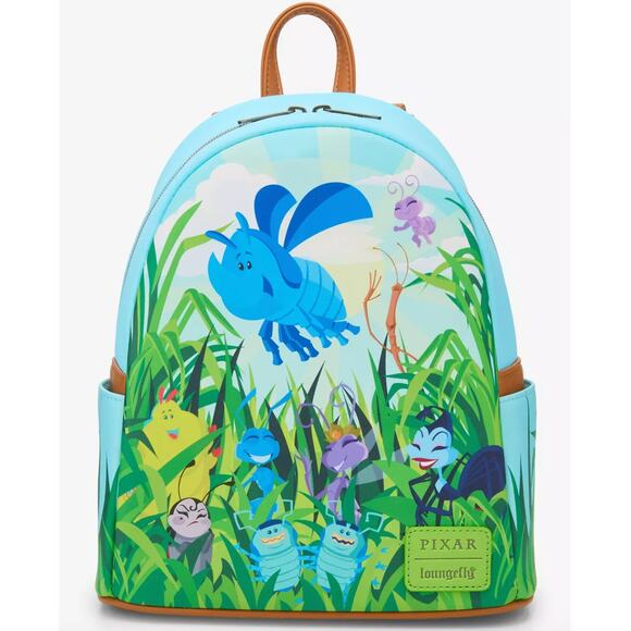 Loungefly Disney Pixar A Bug\'s Life Group Mini Backpack | NWT